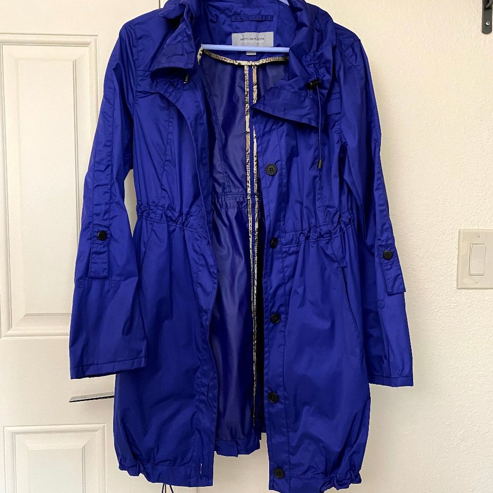 NWOT Marc New York Andrew Marc Cobalt Rain Jacket (Size S)